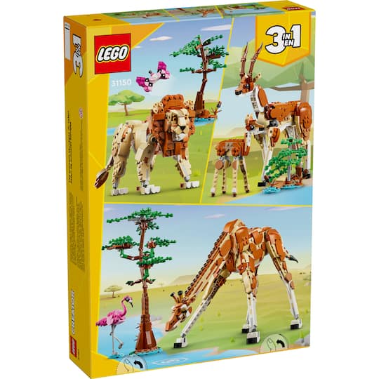 LEGO® Creator Wild Safari Animals 3in1 Set 31150